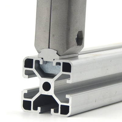 T Slot Sandblasting Aluminum Extrusion Profiles 40 * 40 40 * 80