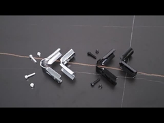 Accesorios de tuberías de acero galvanizado de alta calidad HJ-2 para el sistema de bastidores de tuberías