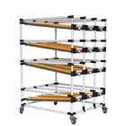 Strength Sheet Roller Track ABS / PE Placon Roller For Shelf Assembly