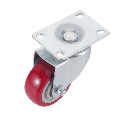 3 Inch Medium Flat Casters Universal Wheel Swivel Plate Caster Flatbed Car Lean Tube