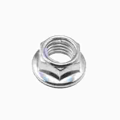 Custom Zinc Plated Carbon Steel M8 Round Hexagon Flat Flange Nut