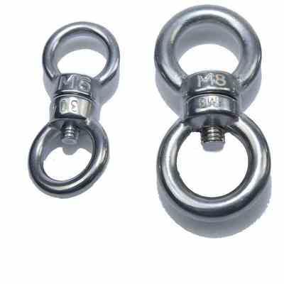 DYE28-23 Lifting Eye Nuts Screw Ring Eye Bolt Ring Hooking Nut Screws 304 Stainless Steel