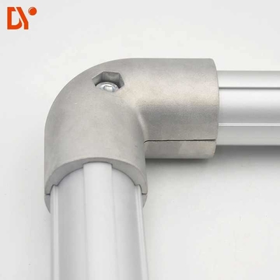 90 grados Codo Conector conjunto de la tercera generación de aleación de aluminio de aleación Lean Pipe