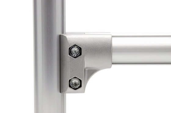 Accesorio de conexión de tubos de perfiles de aluminio D28