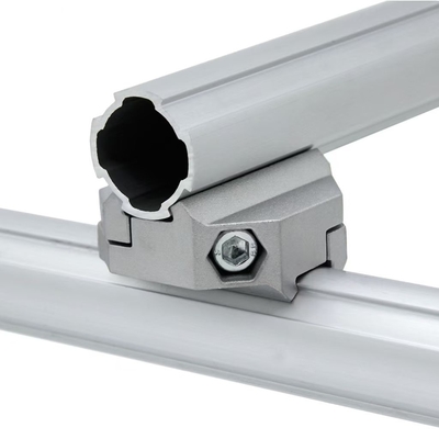 Línea de fabricación de tuberías de aluminio de aleación de aluminio con conector de tuberías de aluminio de aleación de aluminio con unión eficiente