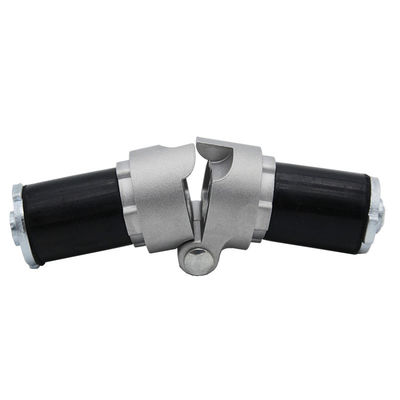 OD 28mm Conector de tubería delgada doble tubo articulación móvil articulación de bisagra para el banco de trabajo
