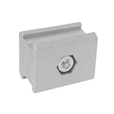 Conector de Tubo de Aluminio Tubo Delgado Paralelo 19mm Conector Sistema de Estanterías Conectores Industriales Accesorios