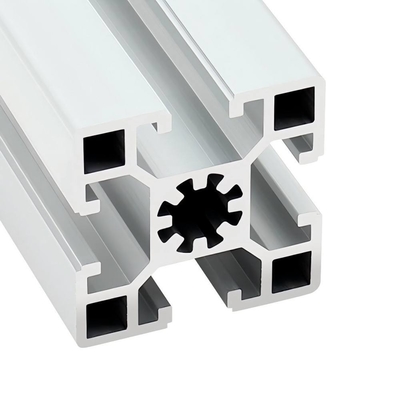 45*45 Profil de extrusión de aluminio de fábrica Marco T ranura Perfiles de aluminio anodizado extrudido industrial a medida
