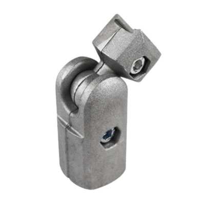 DYJ19-A07 Third Generation Aluminum Lean Pipe Assembly Line Accessories Warehouse Aluminum Tube Connector 180 Degree Joint Outer Type