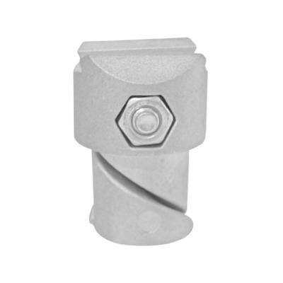 DYJ19-B01 Conector de tubo perfil industrial para juntas de banco de trabajo, accesorios, aluminio, junta interna recta