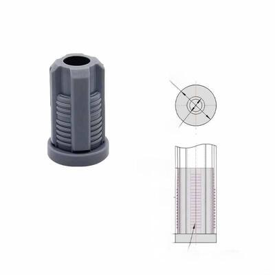 DYP43-12 Lean Tube Accessories Aluminum Frame Support PP Foot Connector for Workbench