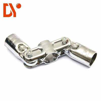 HJ-12 Enlace de tubería de metal galvanizado con ángulo ajustable para sistema de soporte de tuberías recubiertas en PE de tubería 28OD